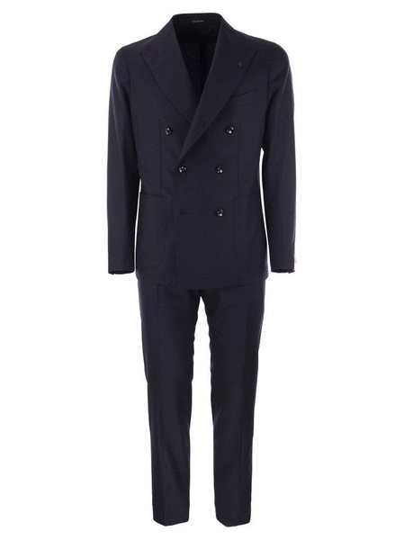 Tagliatore Double-Breasted Two-Piece Suit Set