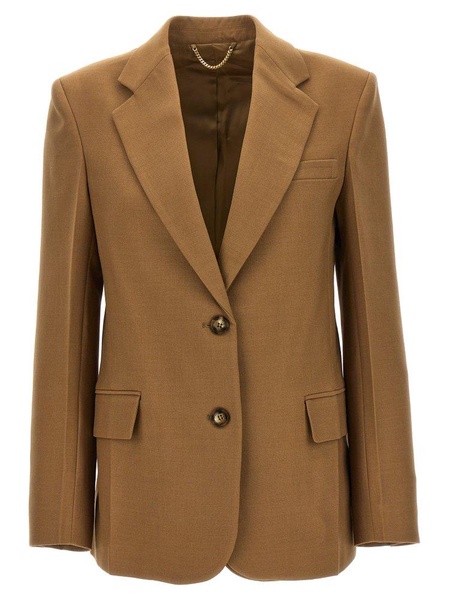 Victoria Beckham Asymmetric Double Layer Jacket