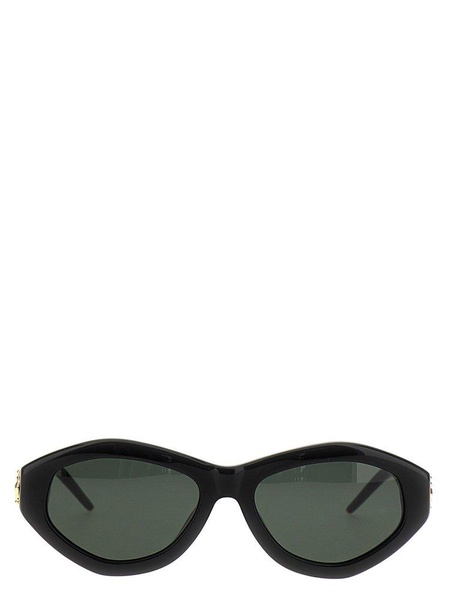 Casablanca Geometric Frame Sunglasses