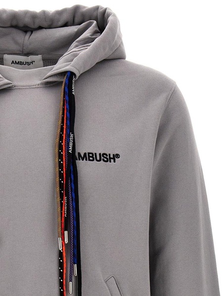 Ambush Logo Printed Drawstring Hoodie