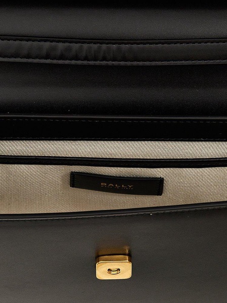 Bally Logo Plaque Shoulder Bag