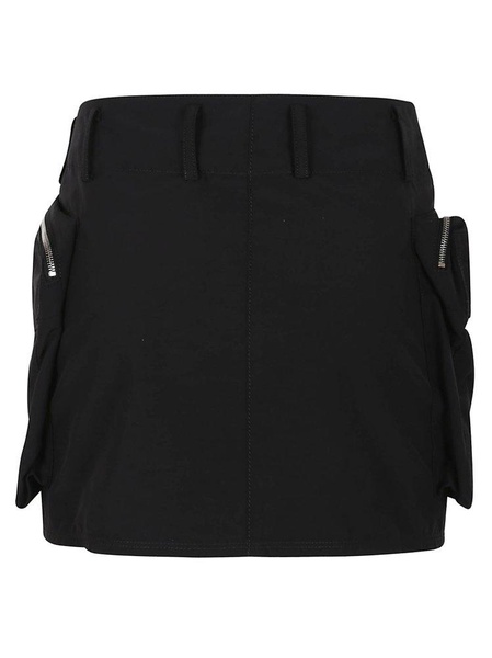 Stella McCartney Zip-Detailed Cargo Mini Skirt