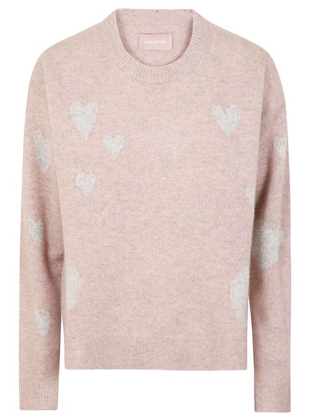 Zadig & Voltaire Markus Heart Crewneck Jumper