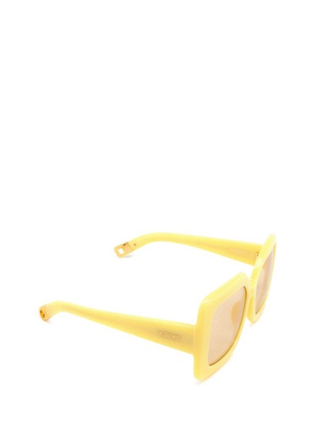 Jacquemus Geometric Frame Sunglasses