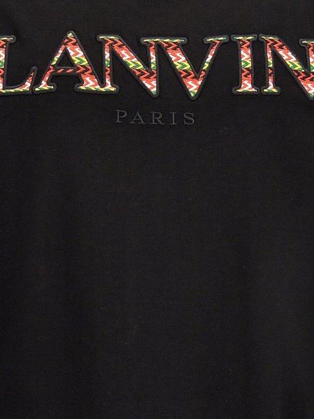 Lanvin Classic Curb Embroidered T-Shirt