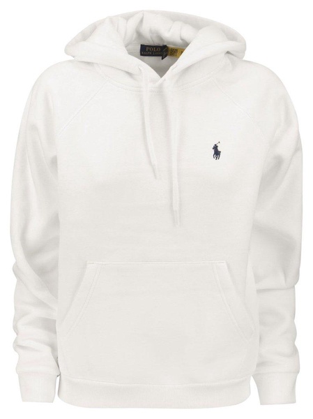 Polo Ralph Lauren Logo Embroidered Drawstring Hoodie