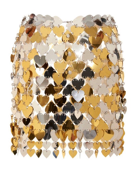 Paco Rabanne Paillette Detailed Mini Skirt