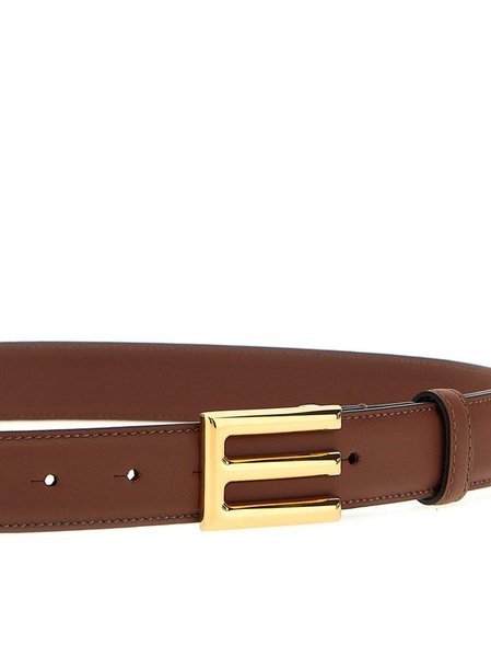 Etro Logo Buckled Belt