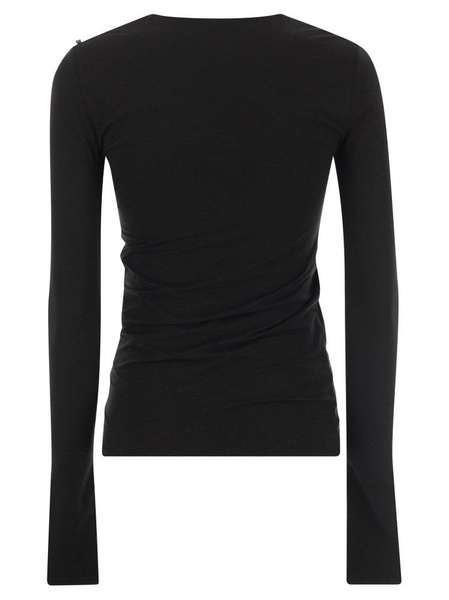 Sportmax Crewneck Jersey Top