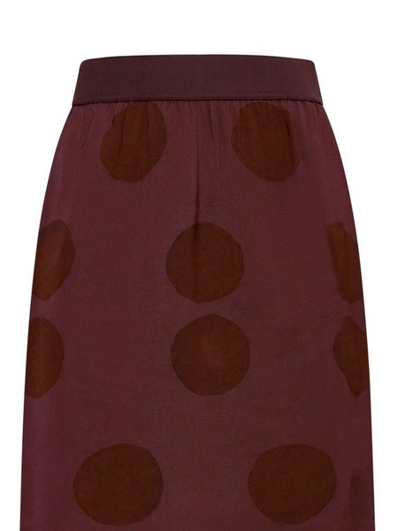 Uma Wang Polka-Dot High Waist Skirt