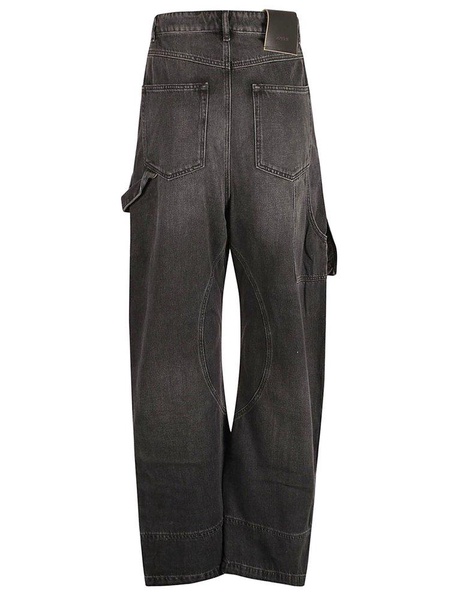 Sportmax Logo Patch Cargo Jeans