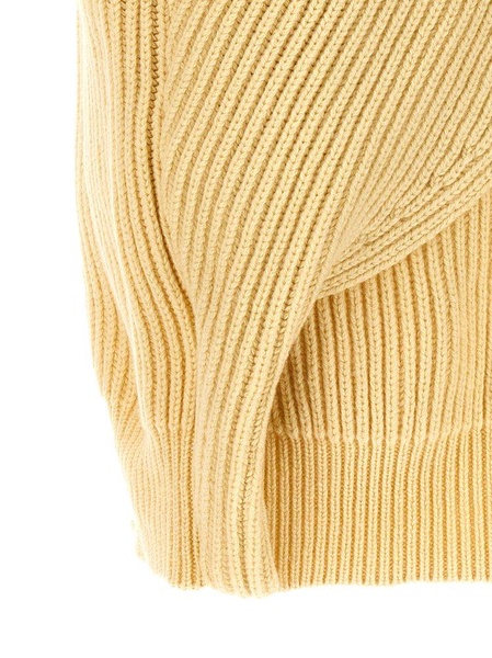 Jil Sander Crewneck Ribbed-Knit Vest