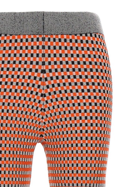 Paco Rabanne Check Patterned Slim Fit Trousers