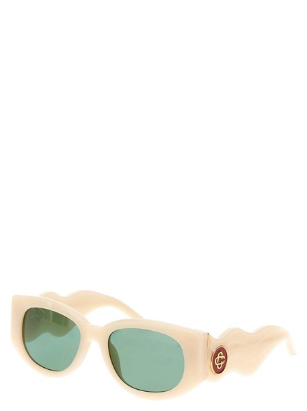 Casablanca The Memphis Oval Frame Sunglasses