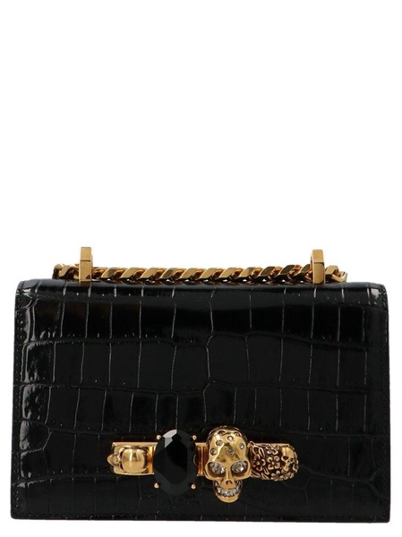 Alexander McQueen Jewelled Mini Satchel Bag