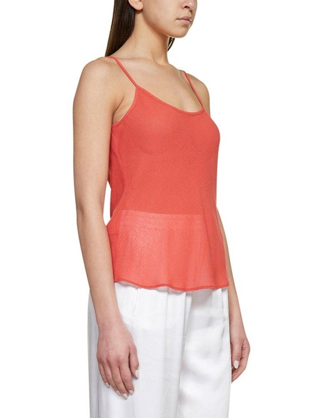 Giorgio Armani Basic Semi-Sheer Camisole