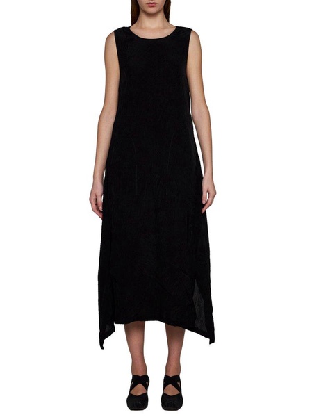 Uma Wang Crewneck Sleeveless Midi Dress