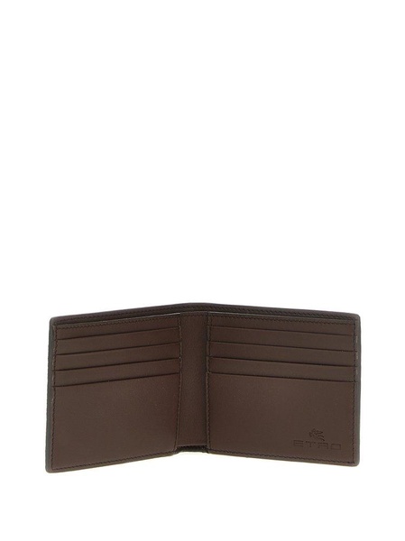 Etro Pegaso Embroidered Wallet