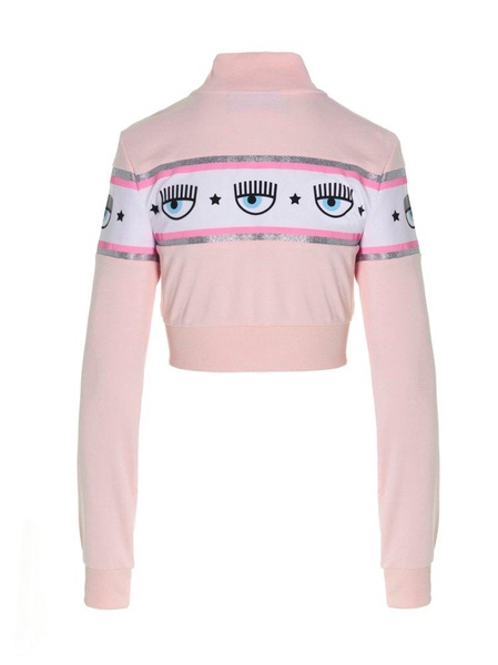 Chiara Ferragni Eye Logo Detailed Tracksuit