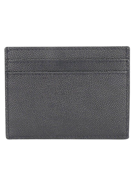 Saint Laurent Cassandre Logo Plaque Card Holder