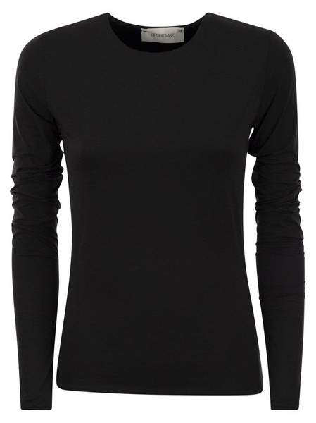 Sportmax Albenga Crewneck Long-Sleeved T-Shirt