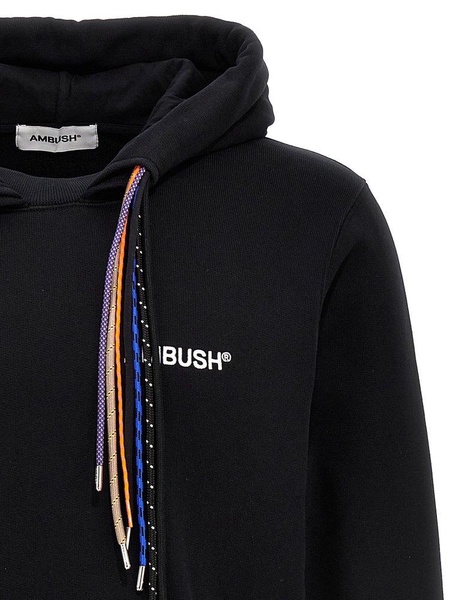 Ambush Logo Printed Drawstring Hoodie