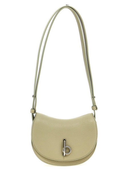 Burberry Mini Rocking Horse Foldover-Top Crossbody Bag