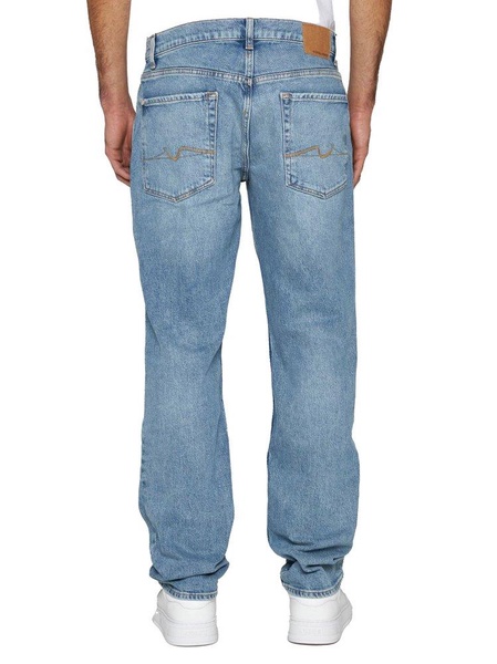 7 For All Mankind The Straight Waterfall Mid-Rise Jeans