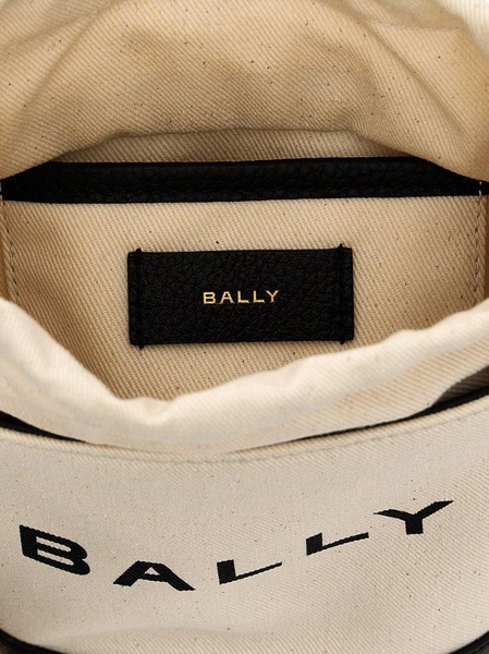 Bally Bar Mini 8 Hours Logo Printed Bucket Bag