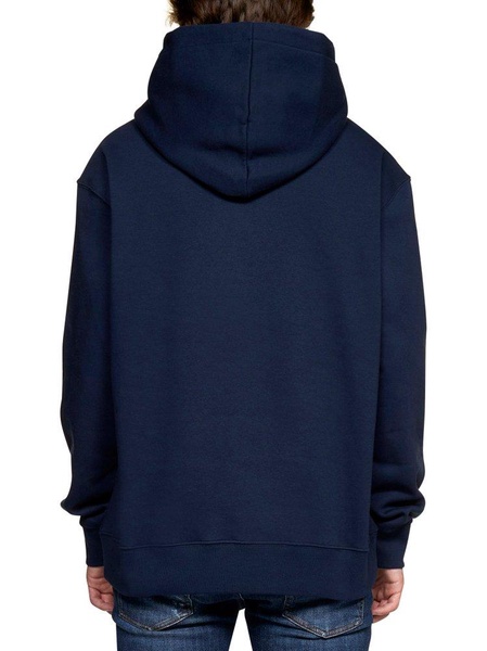 Etro Logo Patch Drawstring Hoodie