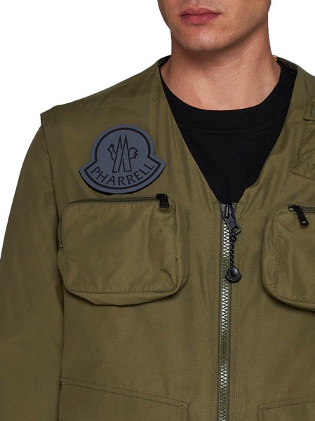 Moncler X Pharrel Williams Logo Patch Jacket