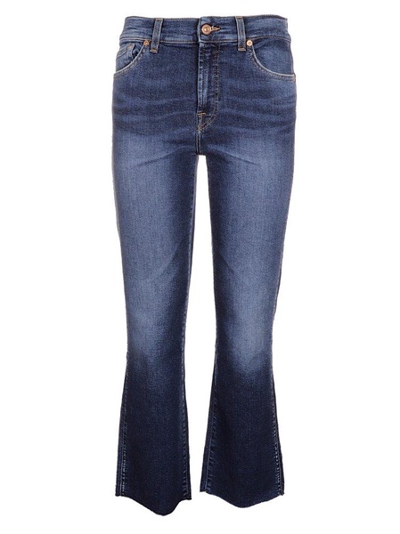 7 For All Mankind Illusion Necessity Cropped Jeans