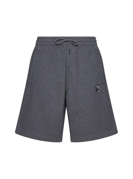 Maison Kitsuné Bold Fox Head Patch Oversize Jog Shorts