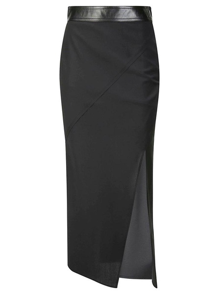 Helmut Lang Twisted Stretch Skirt