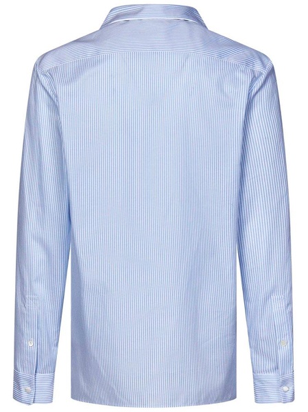 Balmain Striped Long-Sleeved Shirt