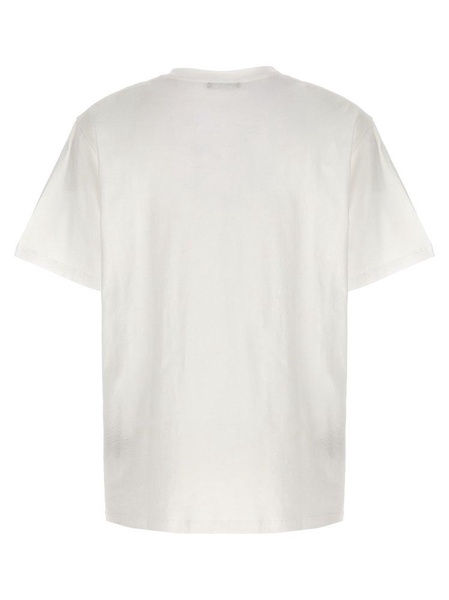 Balmain Flocked Coin Crewneck T-Shirt