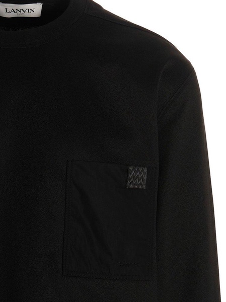 Lanvin Crewneck Long-Sleeved Sweater