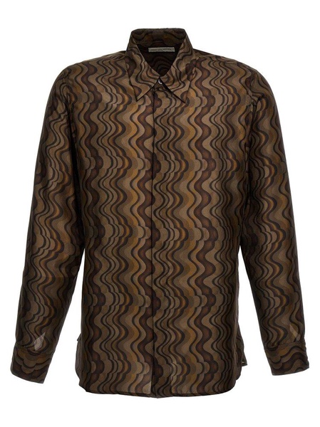 Dries Van Noten Carvie Printed Shirt