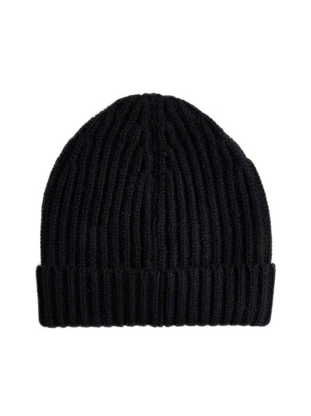 Malo Turn-Up Brim Ribbed Knitted Beanie