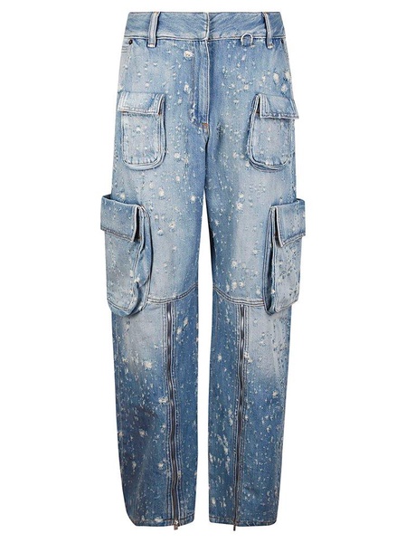 Acne Studios Distressed Cargo Jeans