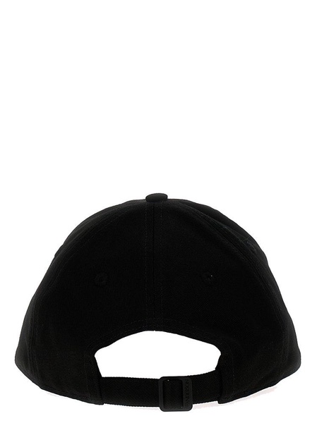 JW Anderson Curved Peak Logo Embroidered Baseball Cap