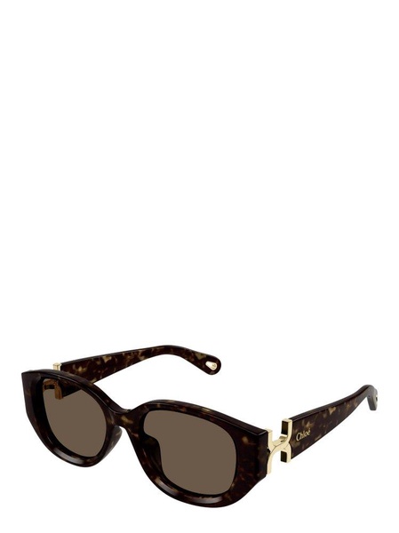 Chloé Eyewear Oval-Frame Sunglasses