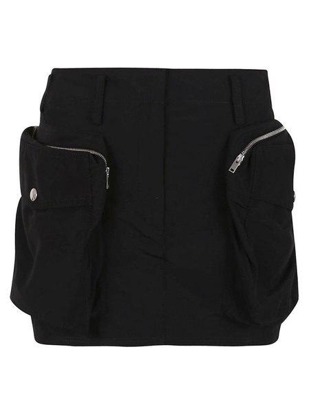 Stella McCartney Zip-Detailed Cargo Mini Skirt