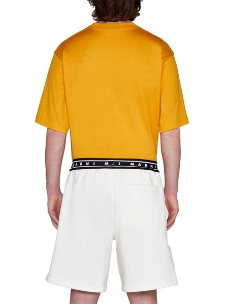 Marni Logo Waistband Shorts