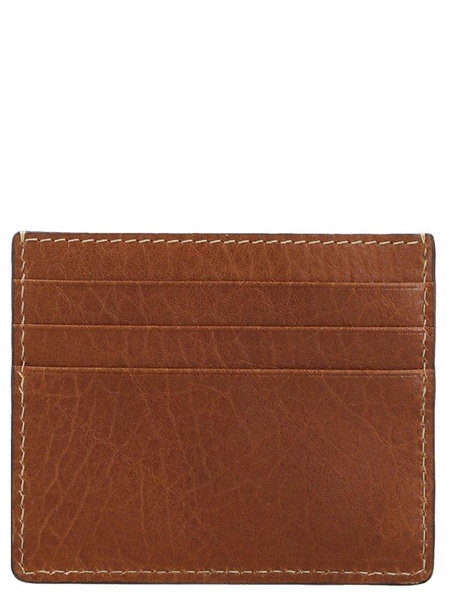 Brunello Cucinelli Logo Embossed Cardholder