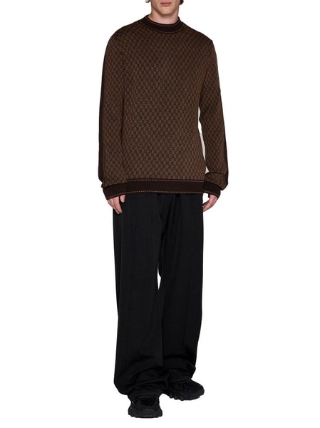 Balmain Mini Monogram Knit Jumper