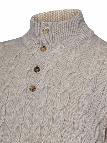 Ralph Lauren Cable Knit Mockneck Jumper