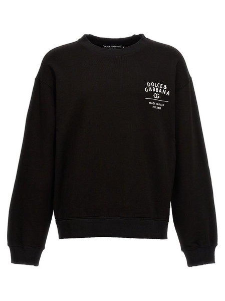 Dolce & Gabbana Logo Printed Crewneck Sweatshirt