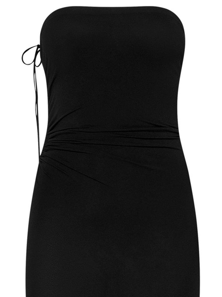 Wolford Fatal Strapless Ruched Mini Dress