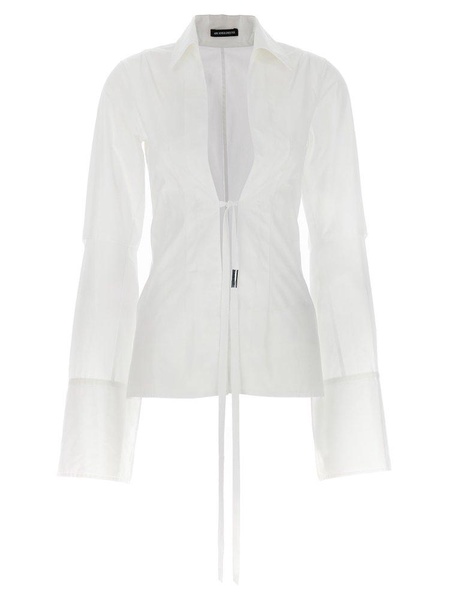 Ann Demeulemeester Linsey Drawstring Shirt